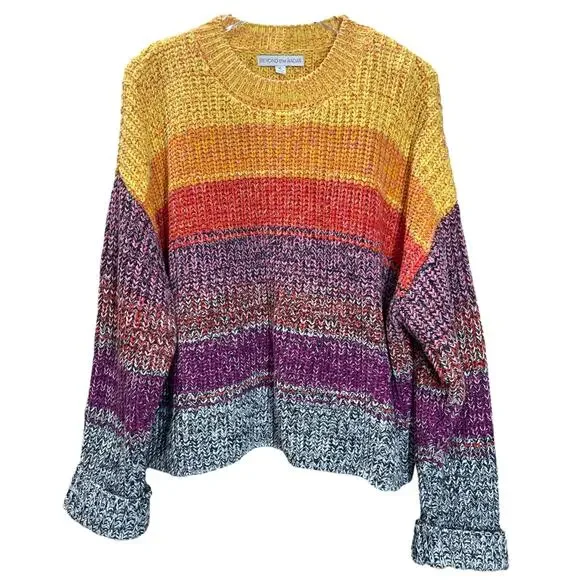 Beyond the Radar Multicolor Oversized Sweater Size XL - Picture 6 of 6